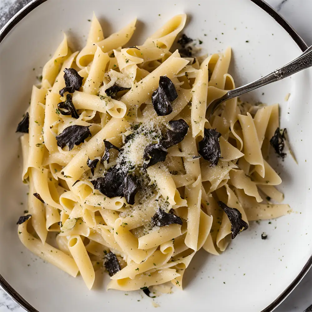 Bord truffelpasta