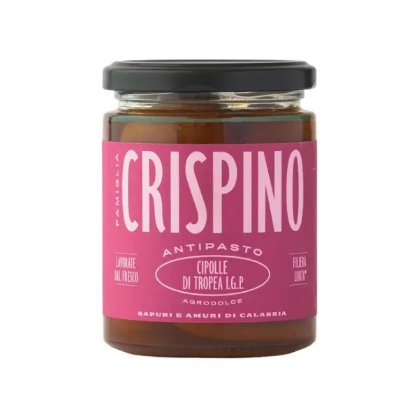 Pot Crispino antipasto van Tropea-uien